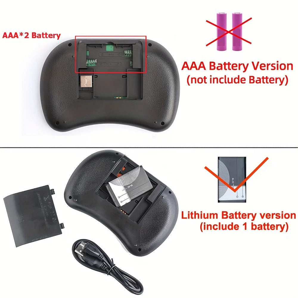 2.4G Air Mouse with Touchpad Keyboard i8