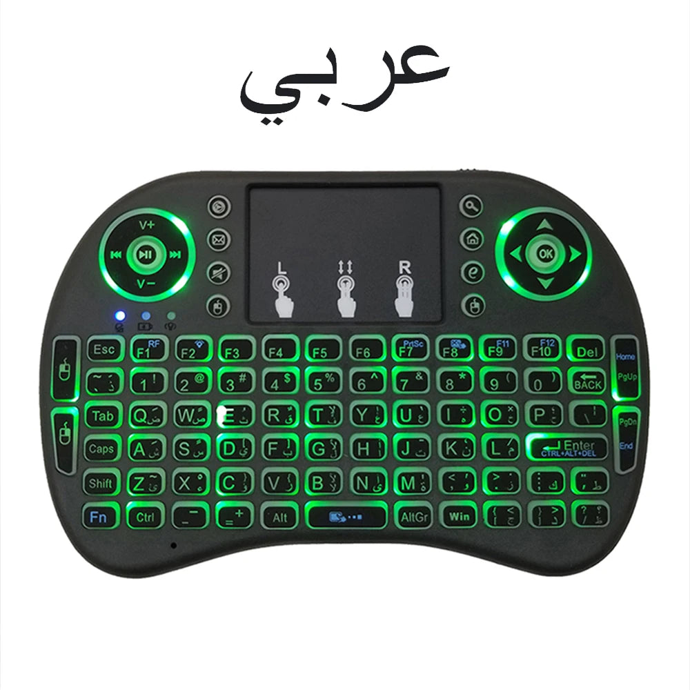 2.4G Air Mouse with Touchpad Keyboard i8