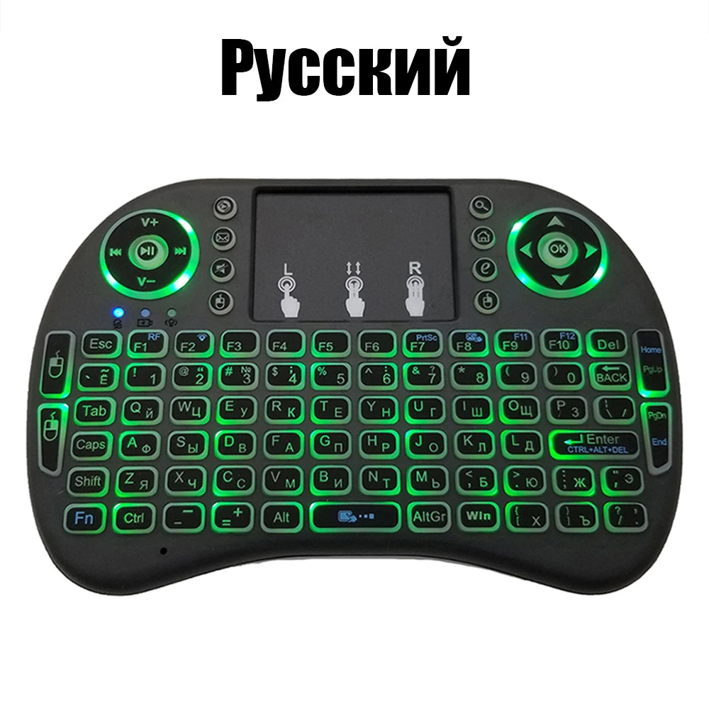 2.4G Air Mouse with Touchpad Keyboard i8