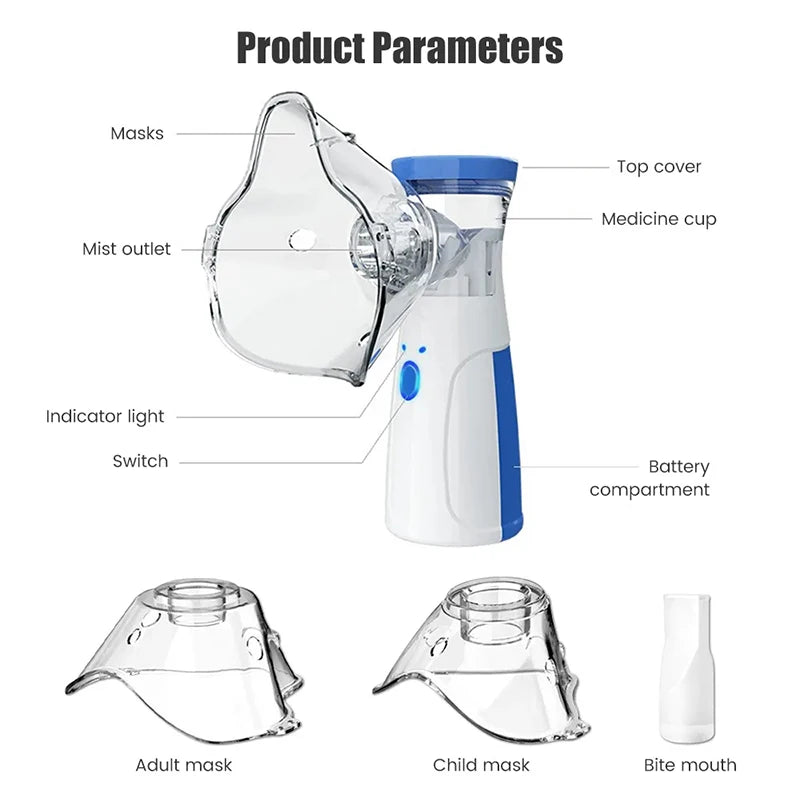 Hot Portable Inhale Nebulizer