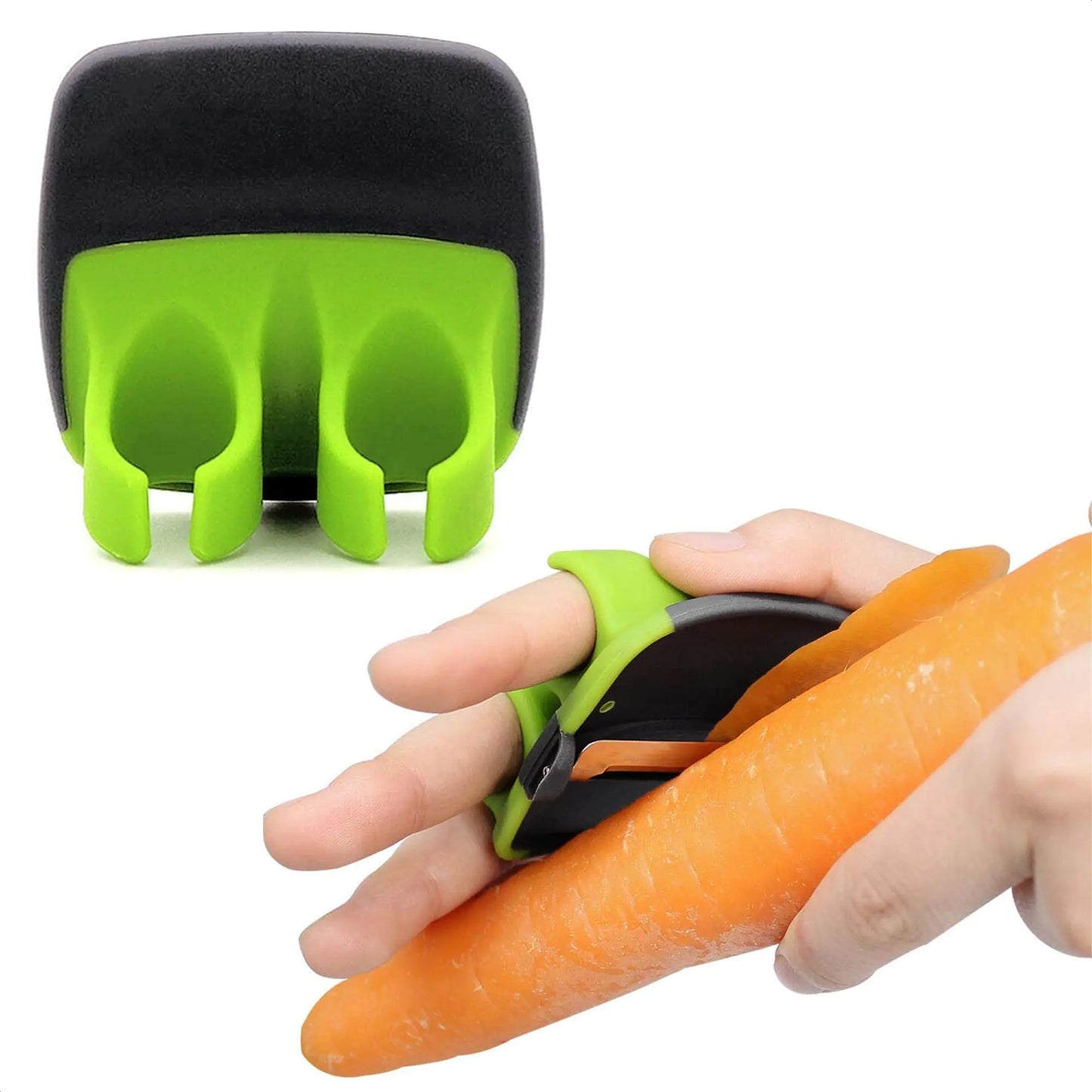 Silicone Grip Fruit & Veg Peeler