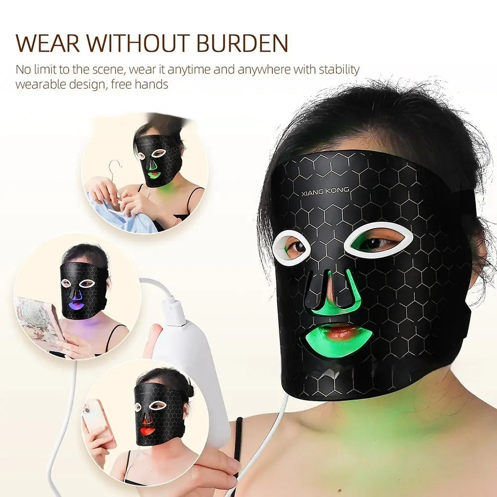 Silicone Phototherapy Face Mask