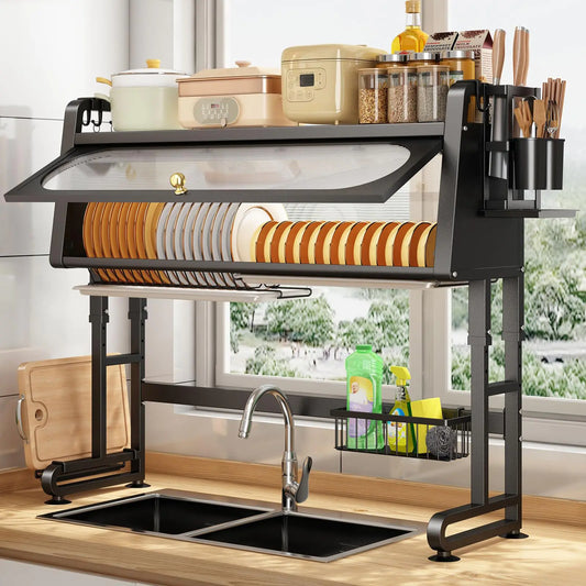 Counter-Top 3-Tier Dish Drainer