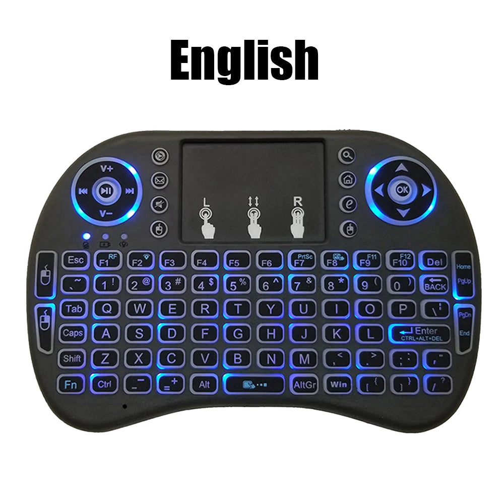 2.4G Air Mouse with Touchpad Keyboard i8