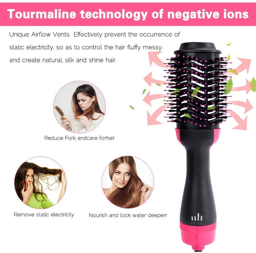 Hair Dryer Brushes For Women One Step Volumizer Hot-Air Hair Brushes