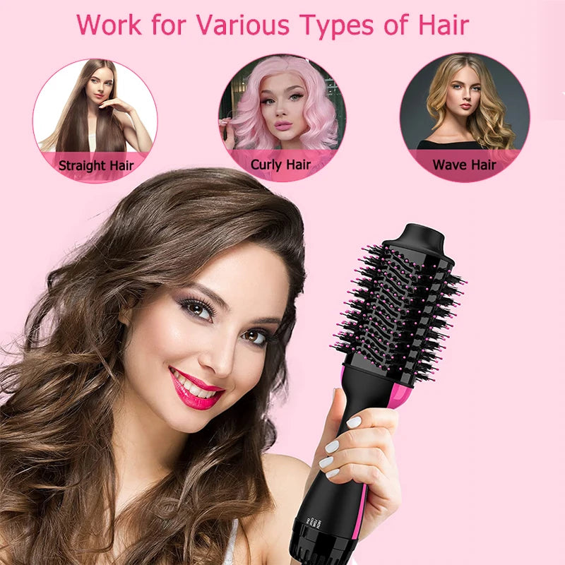 Hair Dryer Brushes For Women One Step Volumizer Hot-Air Hair Brushes