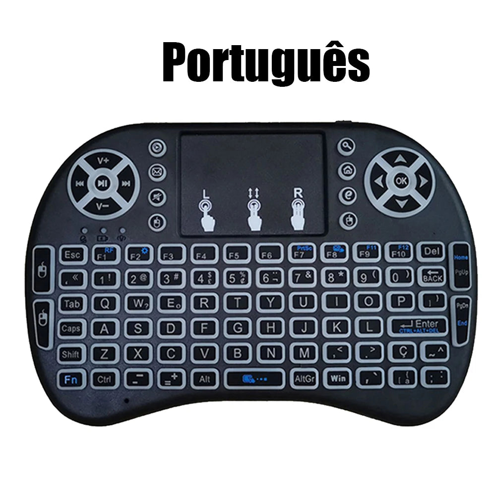 2.4G Air Mouse with Touchpad Keyboard i8