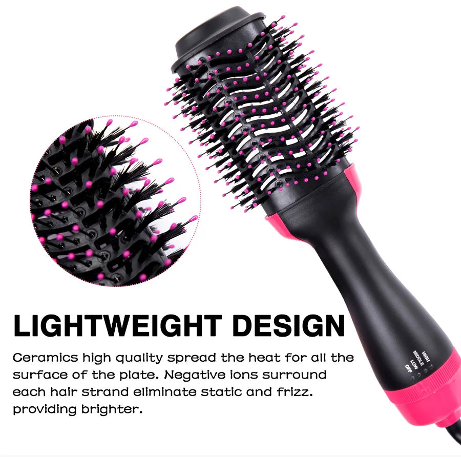 Hair Dryer Brushes For Women One Step Volumizer Hot-Air Hair Brushes