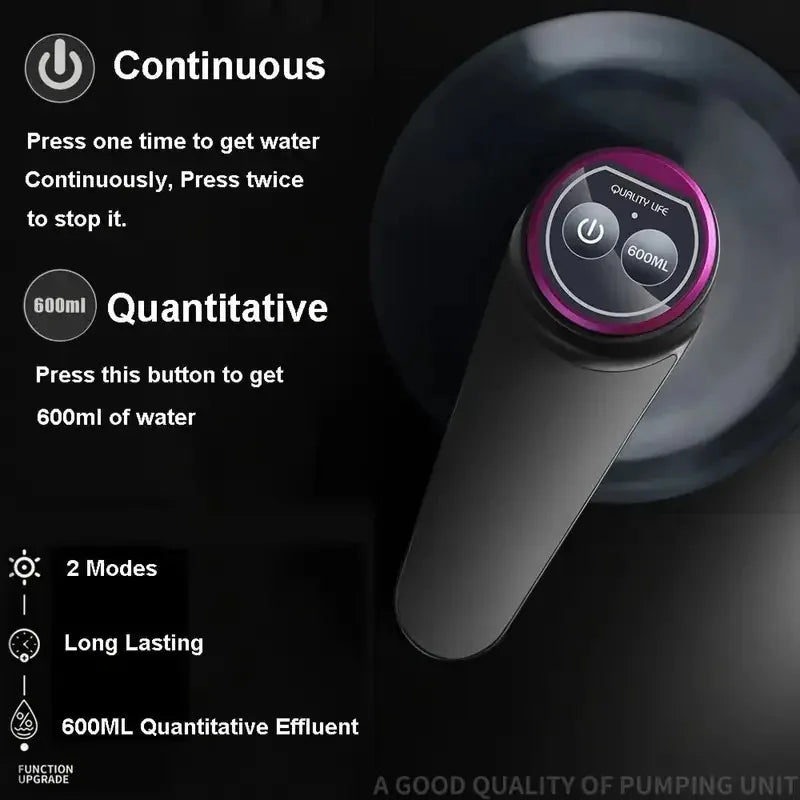 Automatic Electric Pump Suitable for Home, Office, and Outdoor Use