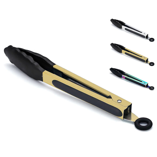 Kyraton Gold 9" Grill & BBQ Tongs