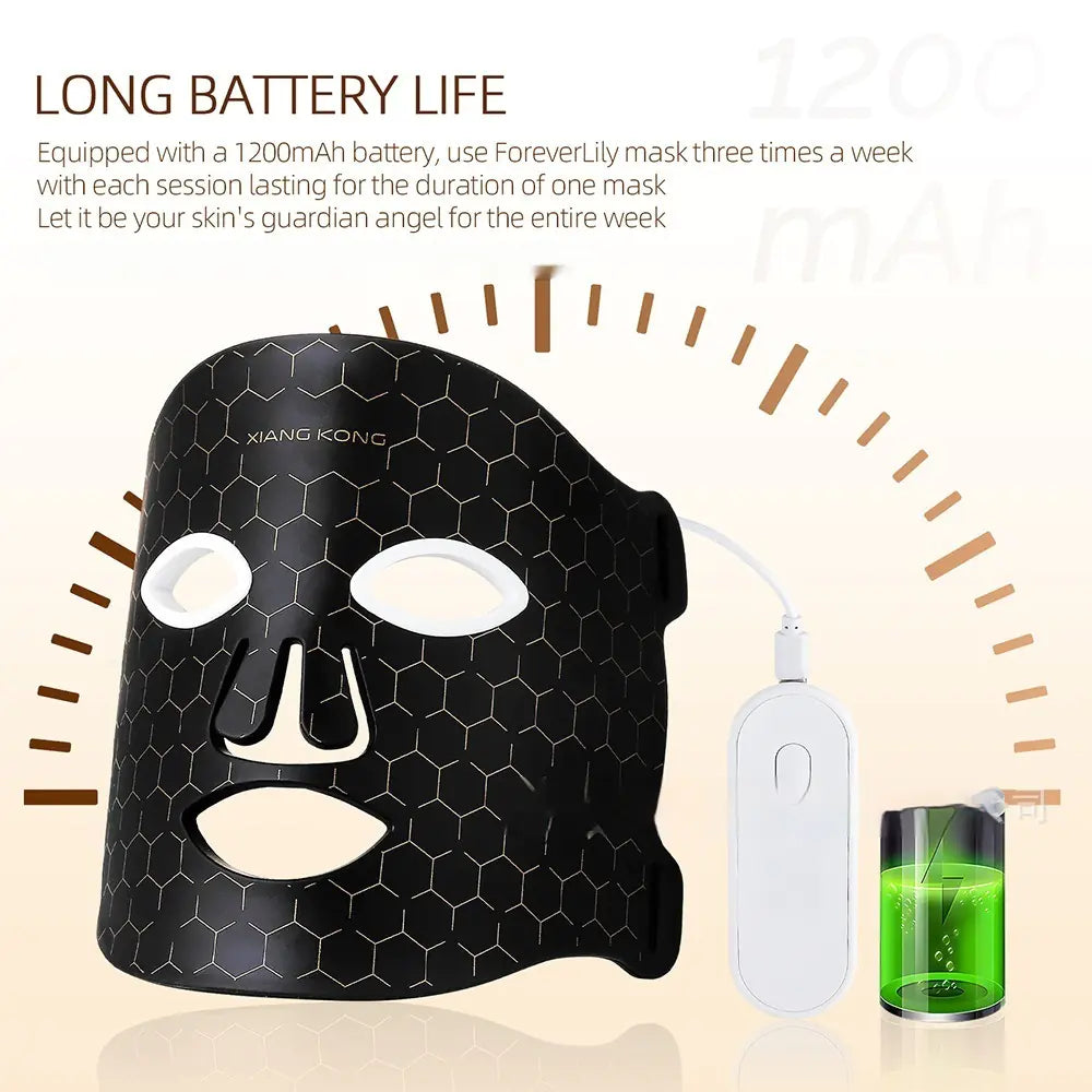 Silicone Phototherapy Face Mask