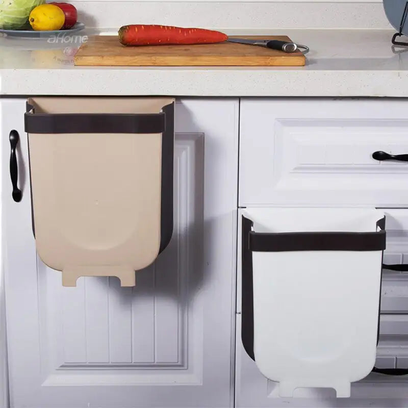 Collapsible Wall-Mounted Bin