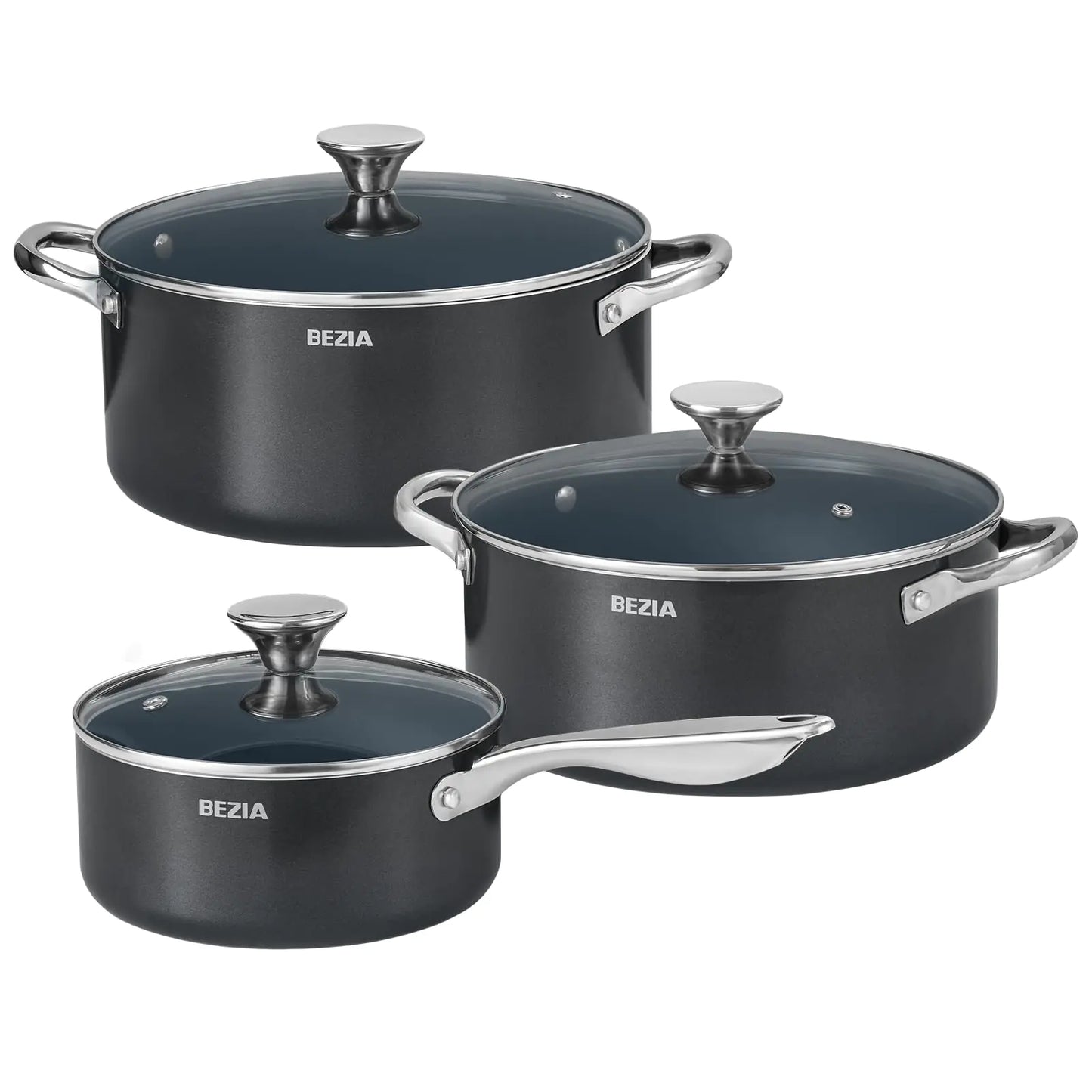 All-Stove Compatible 6-Piece Cookware